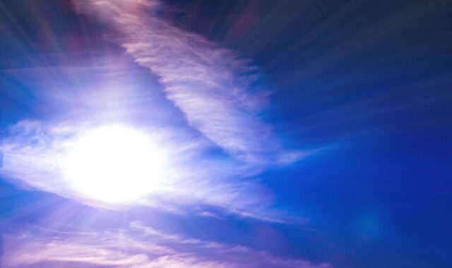 sun, nature, sunbeams, heaven, clouds, light, summer, in the morning, shine, mood, lichtspiel, weather, the atmosphere, air, oxygen