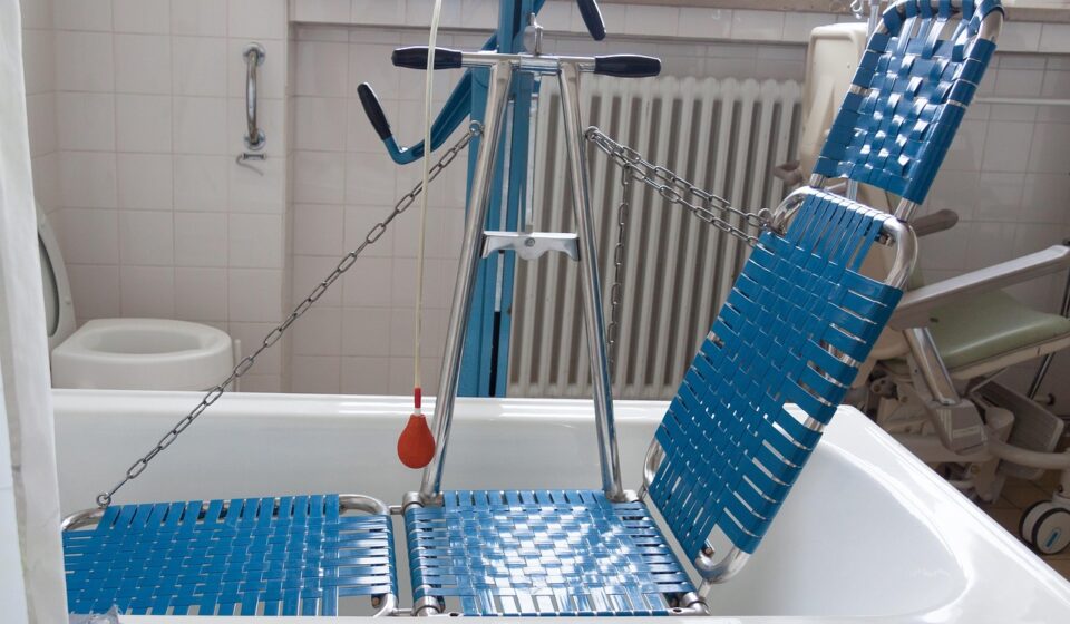 hospital, bath, wc, lifting chair, crane, disability, ill, outdated, old technology, disability, disability, disability, disability, disability