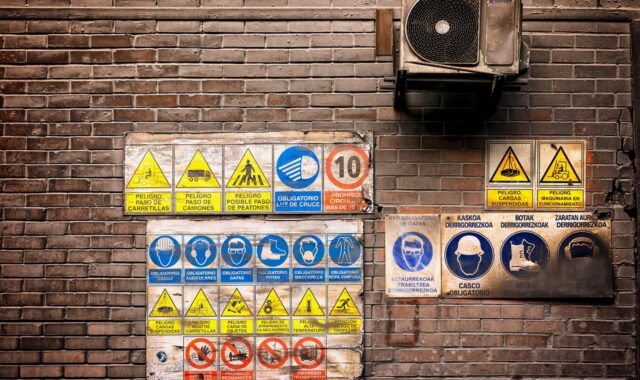 signs, regulations, wall, industry factory, lost places, pforphoto, symbol, signal, board, danger, indicator, a notice, warning, attention, ban, billboard, marking, regulations, regulations, warning, billboard, billboard, billboard, billboard, billboard